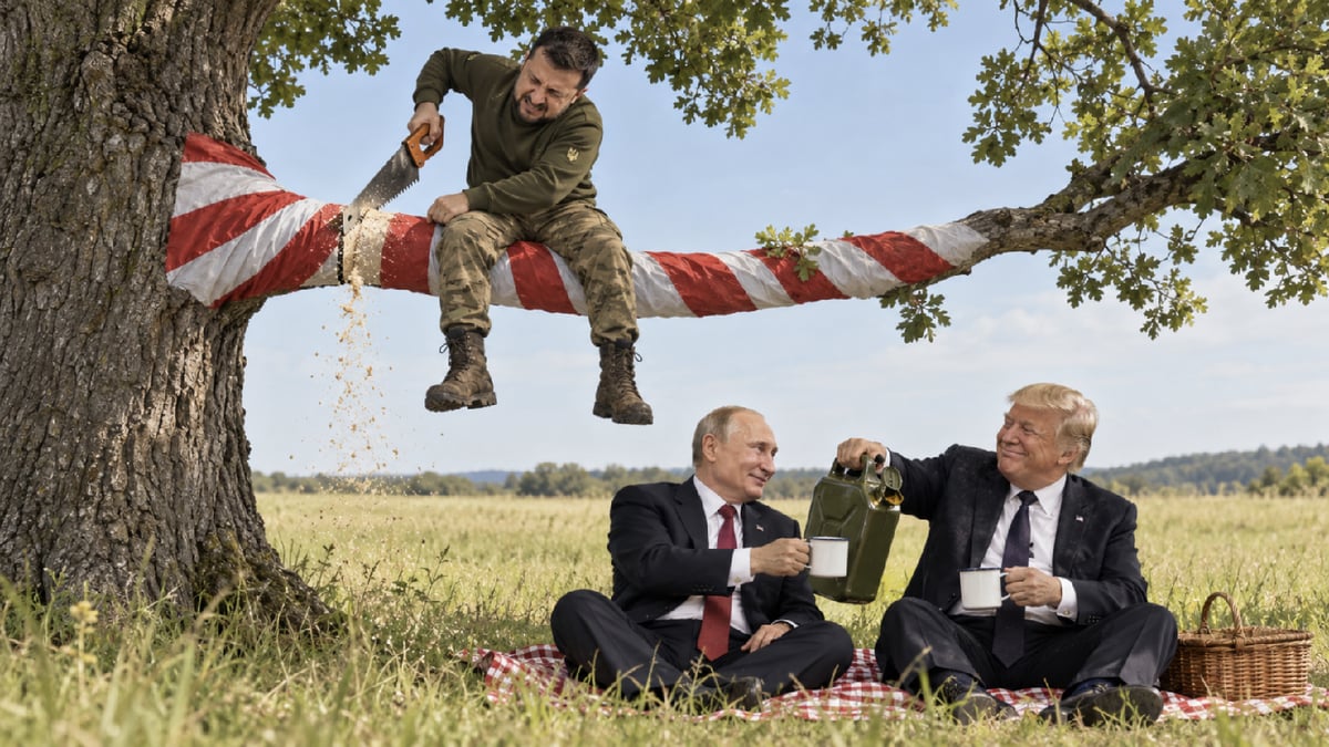 Panika v Evropě: Zelenského osudová chyba? Trump trvá na volbách a výměně kyjevského kokainisty. Naftová dohoda Washingtonu a Moskvy přivádí globalisty k šílenství. Korporátní mediální smečka propadla zmatku. A Babiš právě tak