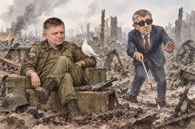 Fico je zděšen z válečných bubnů na summitu EU