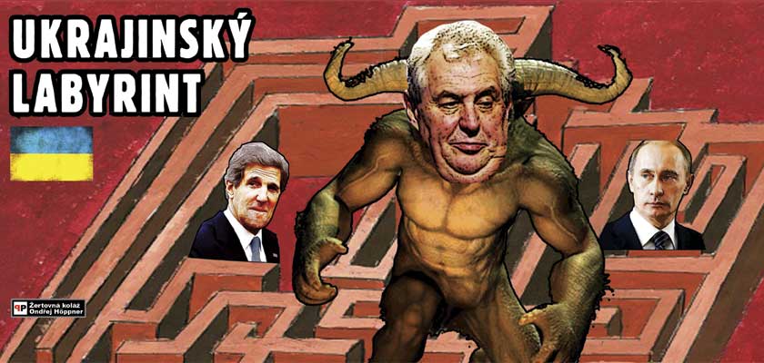 Balancování na kraji propasti pokračuje: Obamův ministr Kerry se nervově hroutí. Rusko dalo jasně najevo, že své krajany před kyjevskými pučisty ochrání. Zeman mudruje. Co bude dál?