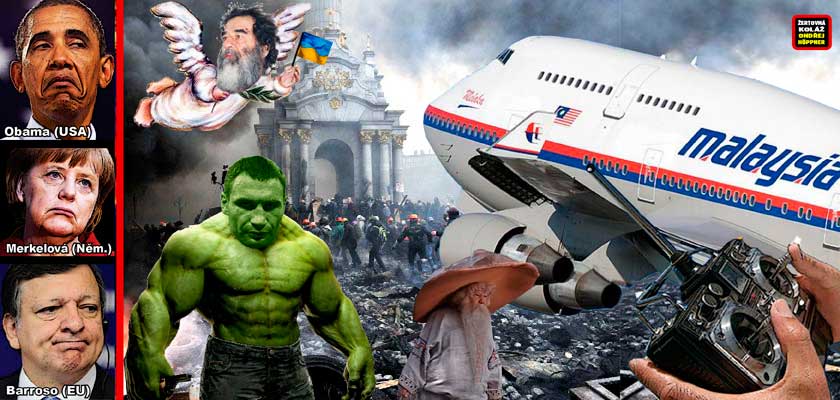 Sestřelený Boeing 777 letu MH17: Cesta k vyhlášení „bezletové“ zóny nad Ukrajinou, kterou bude zajišťovat NATO? Shodné indicie se „ztraceným“ letadlem MH370