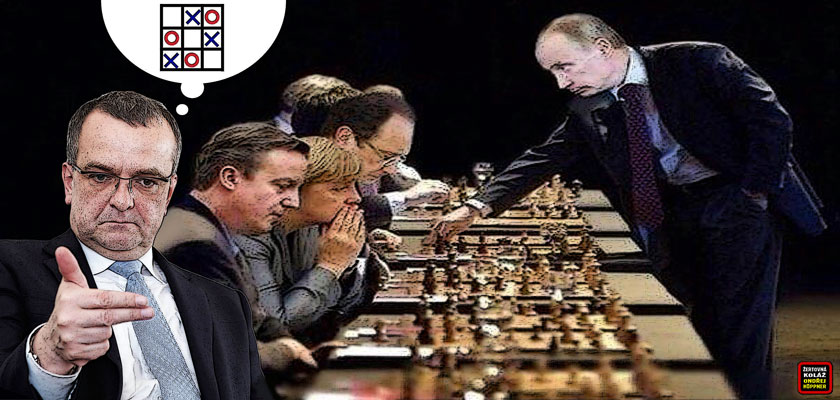 Vladimír Putin vyhrál další šachovou simultánku: Bude to na udržení míru stačit? Babiš po návštěvě amerického velvyslance otočil. Stane se válečným premiérem?