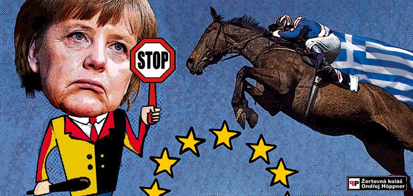 Supi se slétají: Nechá se vzbouřenec ponížit? Merkelová odmítla žádost Athén. Na řecké krizi nejvíc vydělává Německo. Podvodné jednání s ministrem financí. Začátek konce?