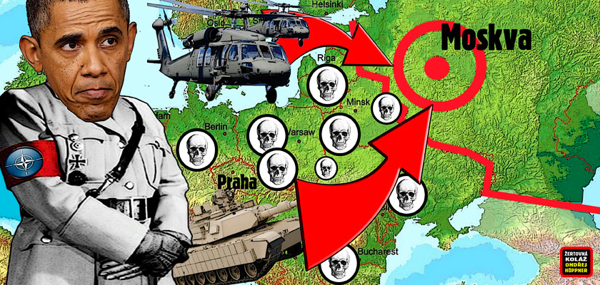 Operace Atlantické odhodlání: Kopíruje NATO Hitlerův plán Barbarossa? Ukrajina a Pobaltí – jako tehdy? 75 let po vítězství ve válce Rusko na její počátek nezapomíná. A my?