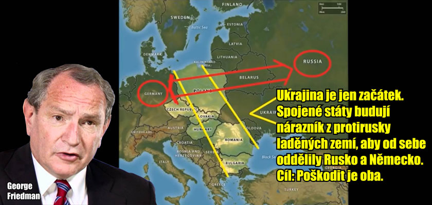 Šéf „stínové CIA“: Konflikt v Evropě vznikne. Amerika už má na Ukrajině svou armádu. Římské impérium náš vzor. Rozděl a panuj. Hlavní cíl - vrazit klín mezi Německo a Rusko. Konvoj byl test