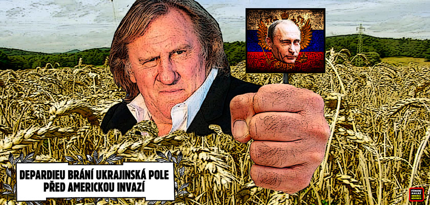 Černé seznamy v Kyjevě: Zakázané filmy, televize i hudba. Depardieu a 600 dalších umělců Západu má stopku. Drancování černého zlata. Válka jako krycí manévr. Čeká nás to také?