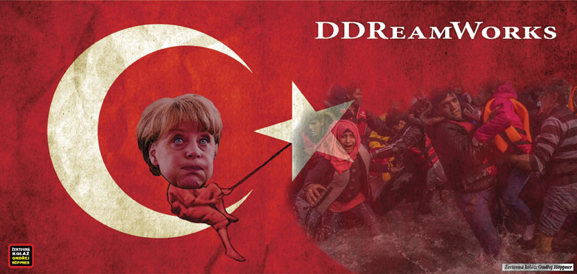 Hra o všechno se stupňuje: Merkelová si v Turecku zatančila s ďáblem. Uzavře své hranice a vstoupí do bojů v Sýrii? Německo se poprvé od Druhé světové války může opět vojensky střetnout s Ruskem. A co my?
