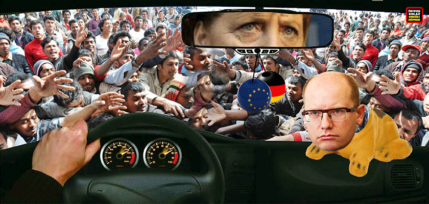 Vlídná past bruselského summitu: Prodali nás kancléřce Merkelové na maso. Otevření dalších cest je realitou. Podvod s křesťanskými „běženci“. Bez víz nás zaplaví, ani necekneme. Určeni do salámu