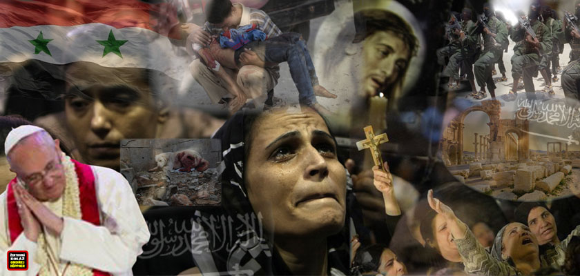 Pět let nehorázných lží o Sýrii. Cynické obětování nejstarších křesťanských komunit. Podpora teroru na vlastní rodině a boj proti jejím ochráncům. Jak dlouho ještě musí trpět? Svátek Zvěstování je plný naděje