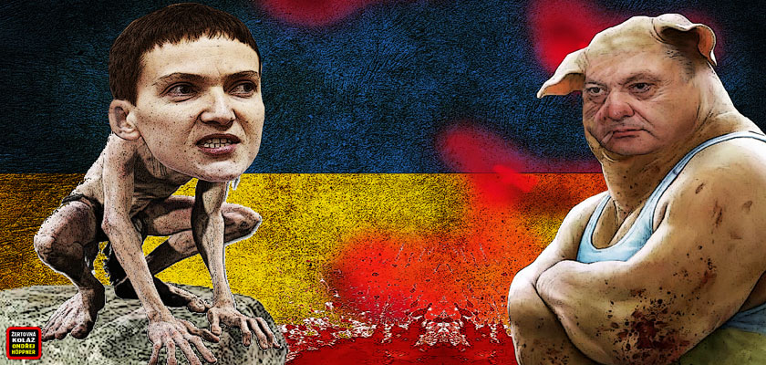 Boje o Donbas a kravavá Naděžda: Putinův danajský dar Porošenkovi. Pošle hrdinku do první linie, a tam ji zastřelí? Nějak se jí zbavit musí. Západní hra s krymským ohněm. Exšéf NATO velí prezidentovi