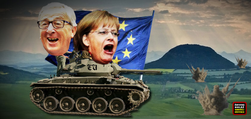 Čistá a plánovaná zrada: Společná armáda EU. Dovršení ztráty naší státní suverenity upečeno na Bilderbergu. Více muslimů do Evropy? Odzbrojení států i jednotlivců je nezbytné. Historie naléhavě varuje