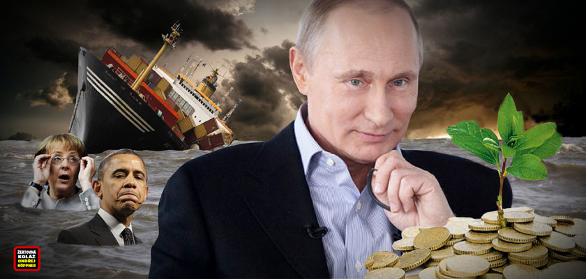 Putin pevně sevřel kormidlo a mění kurz: Nastartuje ruský hospodářský zázrak? Odřízne od moci Sorosovy elity? Šéf družstva podivínů už opatřil Němcům Mercedesy. Evropa stojí na tunelu - a zdi se třesou