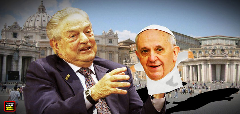Kruh se uzavírá: Šíření levičácké agendy Vatikánem potvrzeno. Za vším hledej Sorose a jeho peníze. Nesvatá aliance otřásá křesťanstvem, František znovu nástrojem zkázy. Zvolí američtí věřící Hillary?