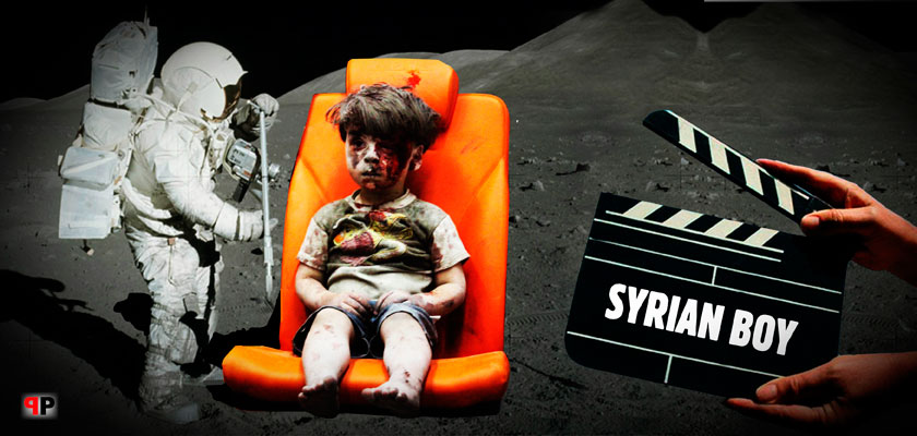 Problémy továrny na lži: Slavná fotka “chlapce v sanitce” je podvrh. Fotky a filmové záběry potvrzují slova prezidenta Asada. Cynický poker o emoce. Oficiální propagandě nelze věřit ani Dobrý den