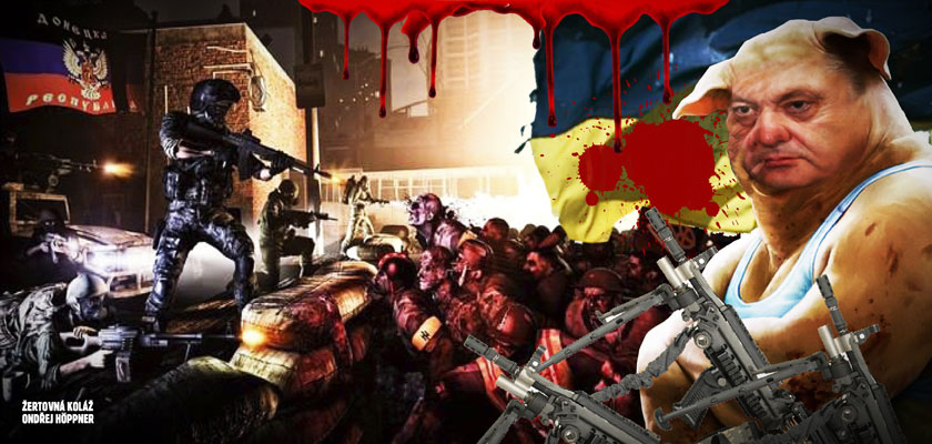 Porošenkova krvavá ruleta: Kyjev nasadil zbraně hromadného ničení proti civilistům. Temný stát v pozadí. Pozorovatelé, nebo agenti Kyjeva? Teror strádajících oligarchů