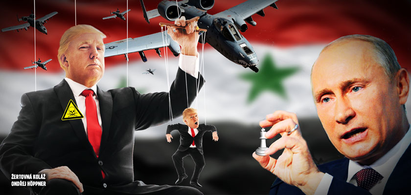 Chemická černá labuť z Idlíbu: Je útok amerických raket na Sýrii jen předehrou Velké války? Trump je utopen v bažinách. Kdo připravil akci Smrtící plyn? Co věděl jasnovidec generál Votel? Fatální 2017 začal