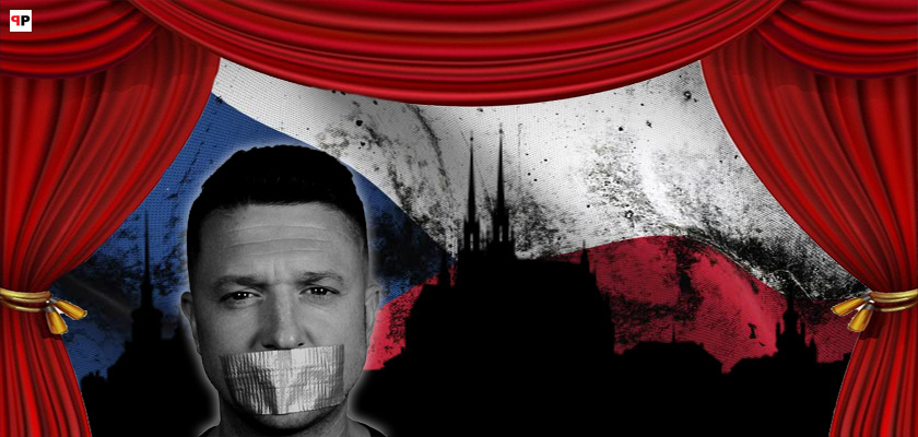 Sebenenávistí k totalitě: Co spojuje českou vlajku ve vagíně a Tommyho Robinsona? Z kolébky demokracie je kolébka totality. Umělci vždy v čele? Bude se na pódiu jíst lidské maso?