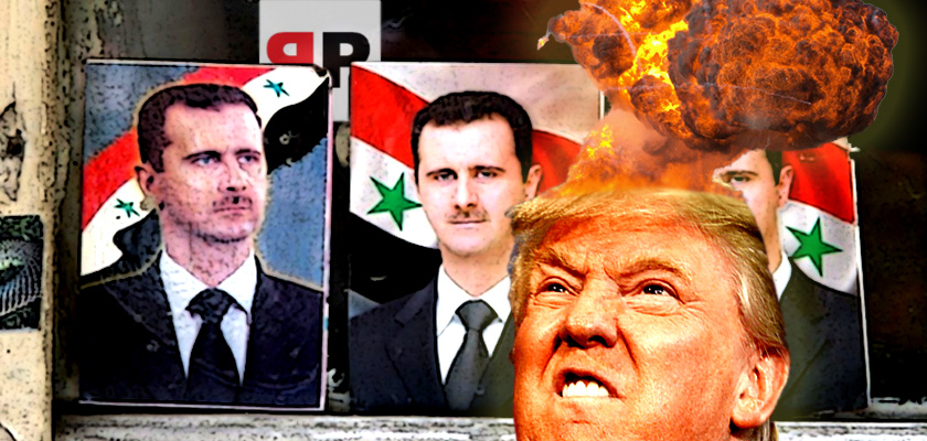 Občan Trump versus Trump prezident: Zapomněli ti dva na sebe? Výhrůžky se stupňují. Vypukne v Sýrii válka USA s Ruskem? Staré, ale nikoli dobré myšlení je zpět. Katastrofa desetiletí a posouvání červené linie. Proč?