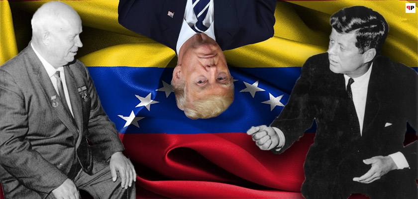 Napětí kolem Venezuely: Co napsal nejhloupější muž na světě? Dvojí metr Spojených států. Bude druhá karibská krize? Vojenské dobrodružství pod rouškou humanitární operace. Zadní dvorek a ruské bombardéry