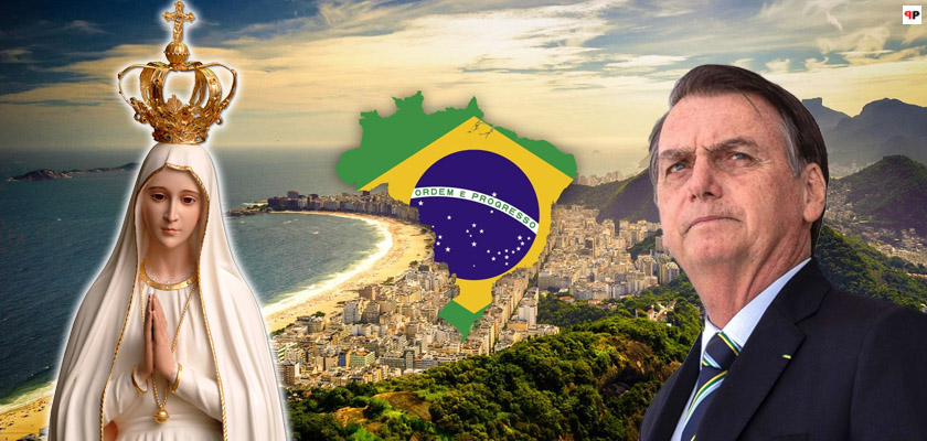 Brazílie patří Panně Marii: Bolsonaro pokračuje v kontrarevoluci. Další země zasvěcena Františkům navzdory. Prezidentův protikomunistický katechismus. Poznáte pravdu a pravda vás osvobodí