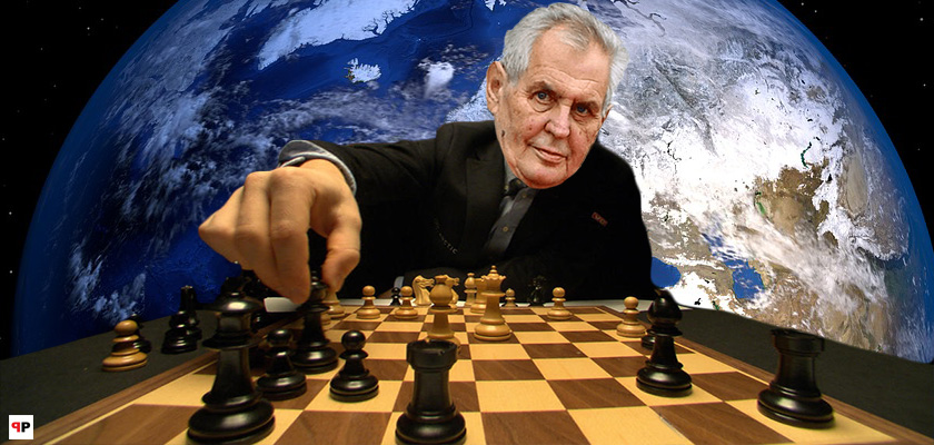 Šachová partie prezidenta Zemana: Následuje rošáda, nebo gambit? Velké možnosti „střední hry“. Kdo kopne do šachovnice? Je Steigerwald černoch? Výzva k násilnému puči už není jen výraz frustrace. Tamti se nezakecají