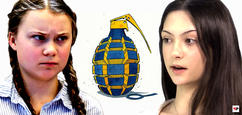 Anti-Greta: Ve Švédsku roste nová hvězda. Skutečná bojovnice na pozadí kultu plastové Grety. Mainstream ji ignoruje, majitelé sítí blokují její účty. Sympatie v Rusku a Itálii. Dozví se širší svět? Migranti z první ruky