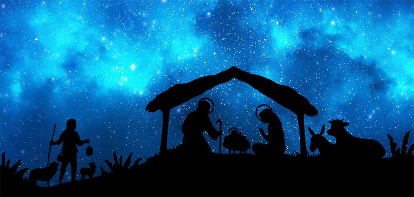 Vánoce začínají teprve dnes: Štědrý den patří ještě k Adventu. Jesličky i kříž Golgoty. Předobraz nemocné doby. Kdo obohatil Vánoce o symbol jesliček? Přišel na svět bez hojnosti a ohňostrojů. Šťastné a veselé!