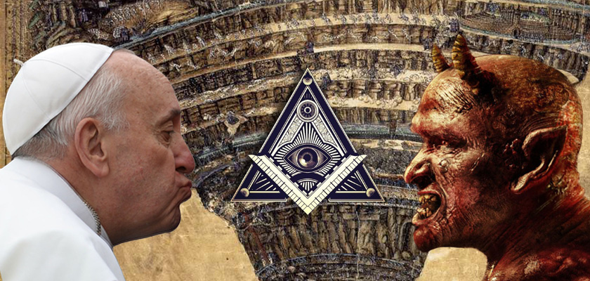 Vatikán oficiálně v klubu NWO: Kdo jsou členové globalistického monstra? Zednářská struktura. Davos, Bilderberg a další staří známí. Příprava na příchod Antikrista? Upečeno s Františkem v Římě