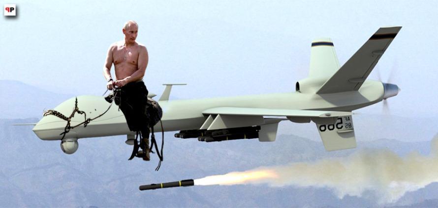 Zničení amerického dronu u Krymu: Ruská SU 27 zamotala hlavy US hráčům videoher. Pro USA je válka hra. Rusko ji má v genetické paměti. Putin obrátil sílu Západu proti  němu. Vždy o krok napřed. Pentagon sklopil uši a mění trasy