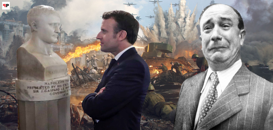 Válečnická blamáž: Francie tentokrát prohrála ještě před výstřelem. Macron hodil zpátečku. Co se honilo hlavou kamarádům. Ve společném boji za hodnoty. Čas zbabělosti. Přijde Den smíření?